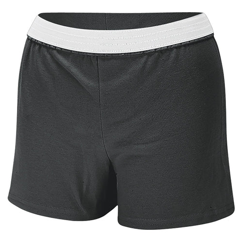 Soffe Women's Authentic Cheer Shorts - Black, Size XS