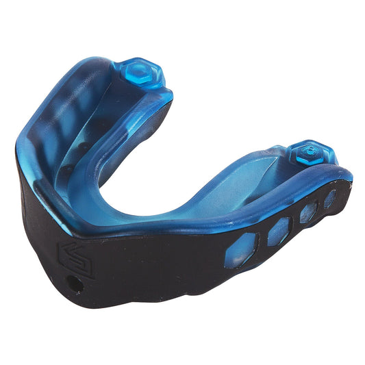 Shock Doctor Gel Max Youth Convertible Mouthguard - Blue/Black