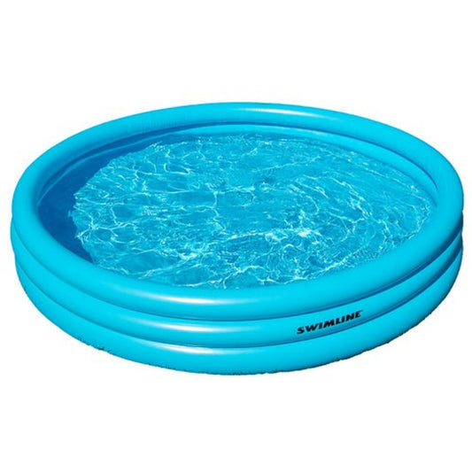 Swimline 3-Ring Wading Pool - 60" Diameter, Easy Setup & Heavy-Duty Vinyl