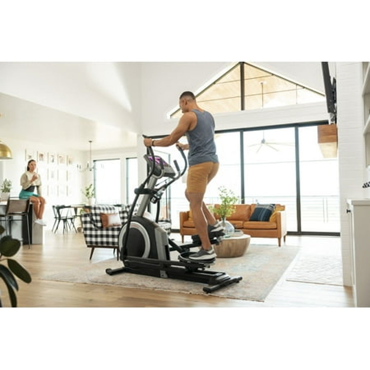 ProForm Carbon E10 Smart Elliptical Trainer with 10 In. HD Touchscreen