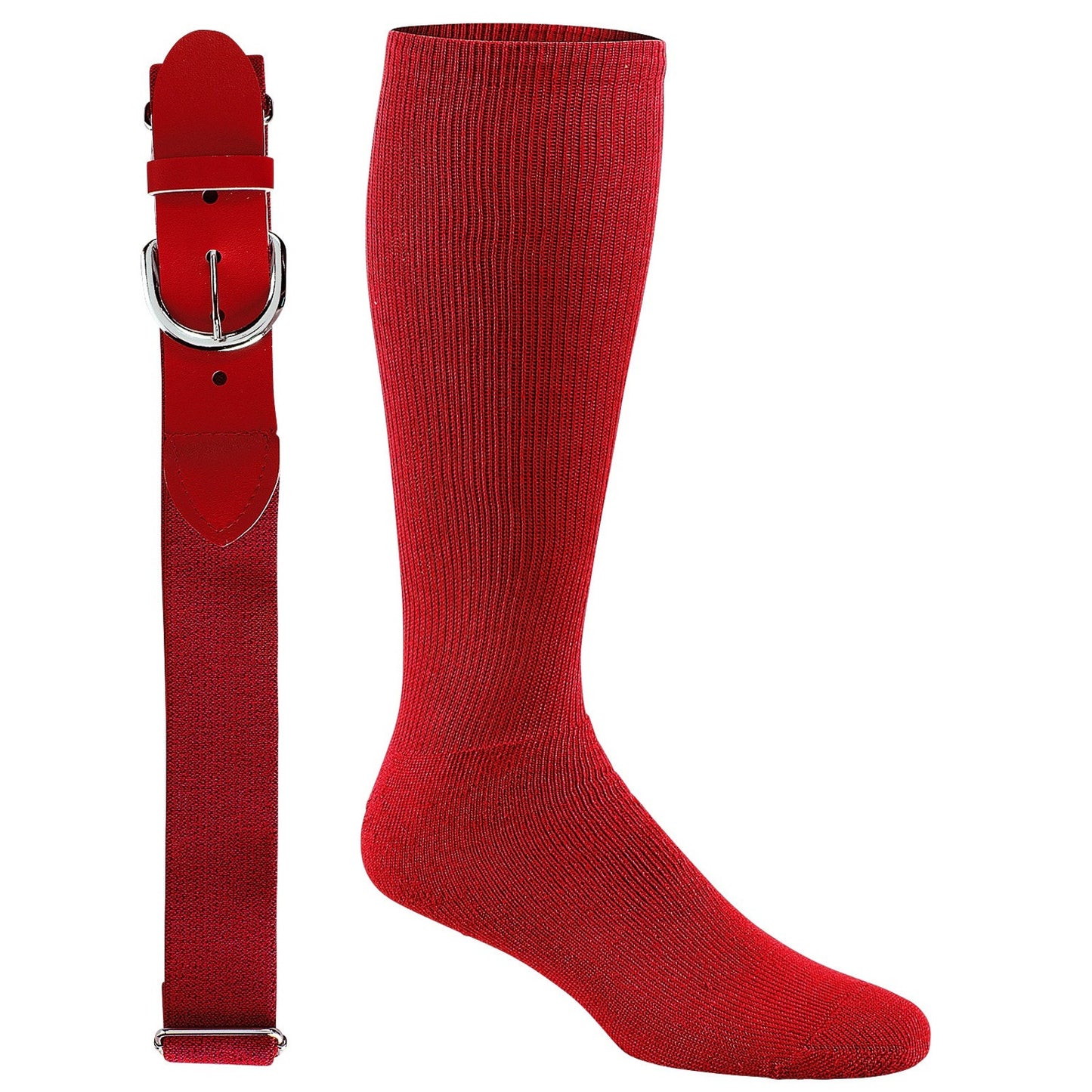 Champro Baseball Youth Belt and Sock Set - Small, Red, S