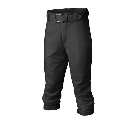 Easton Youth Pro Pull-Up Baseball Pants- Black Youth Medium