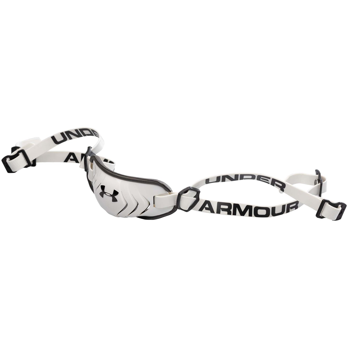Under Armour Youth Spotlight Football Helmet Chin Strap - White/Black