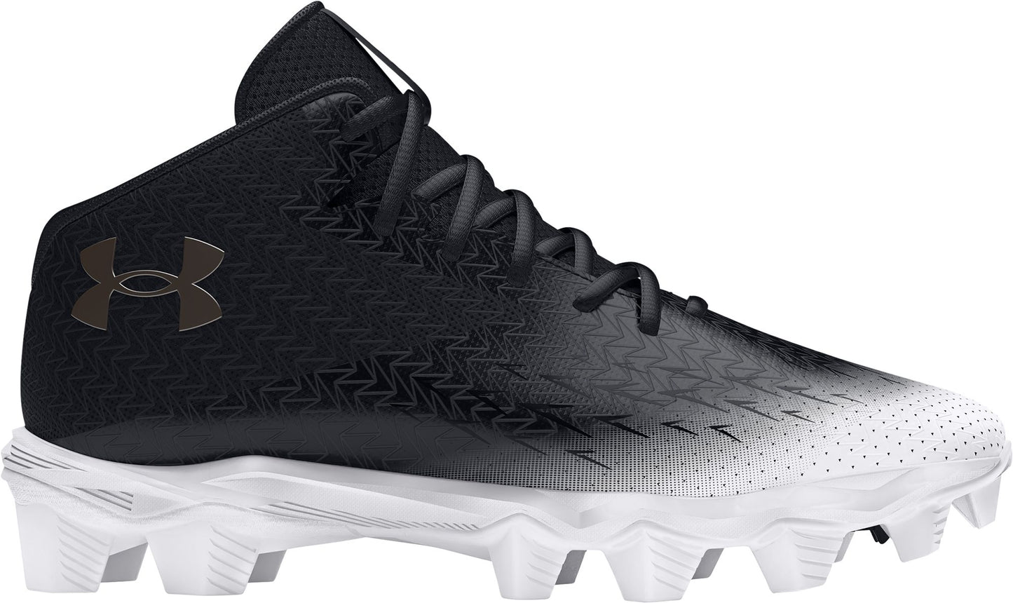 Under Armour Mens Spotlight Franchise 4.0 RM Football Cleats, Size 7