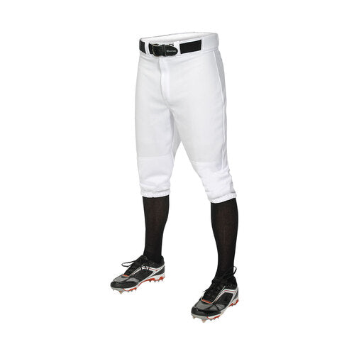 Easton Youth Hit and Run Kicker Baseball Pants, White, Size L