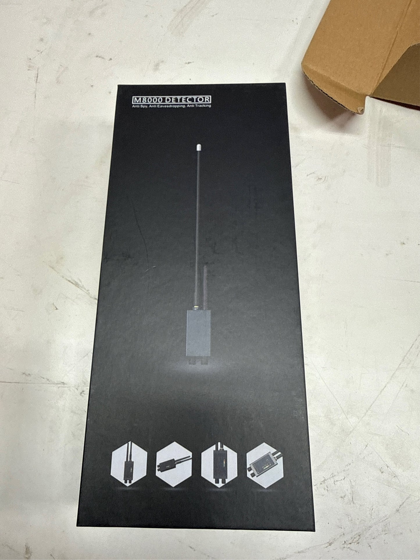 JMDHKK M8000 Hidden Camera Detector, Bug Detector,Camera Finder, Signal Detector for Hotels, Travels, Vehicles, Offices, Public Fitting Rooms (Gray)