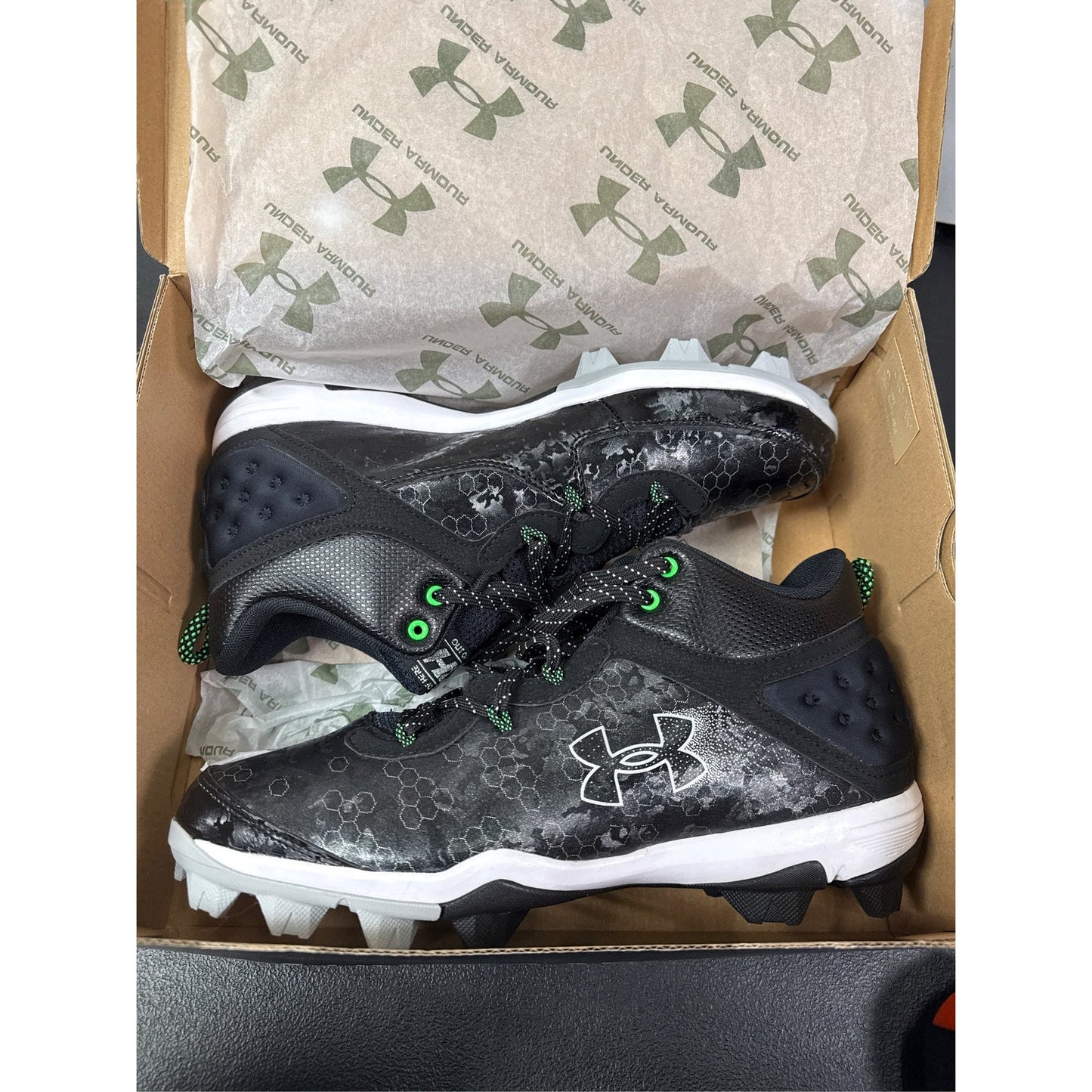 Under Armour Men's Harper 8 Mid RM Baseball Cleats Size 10