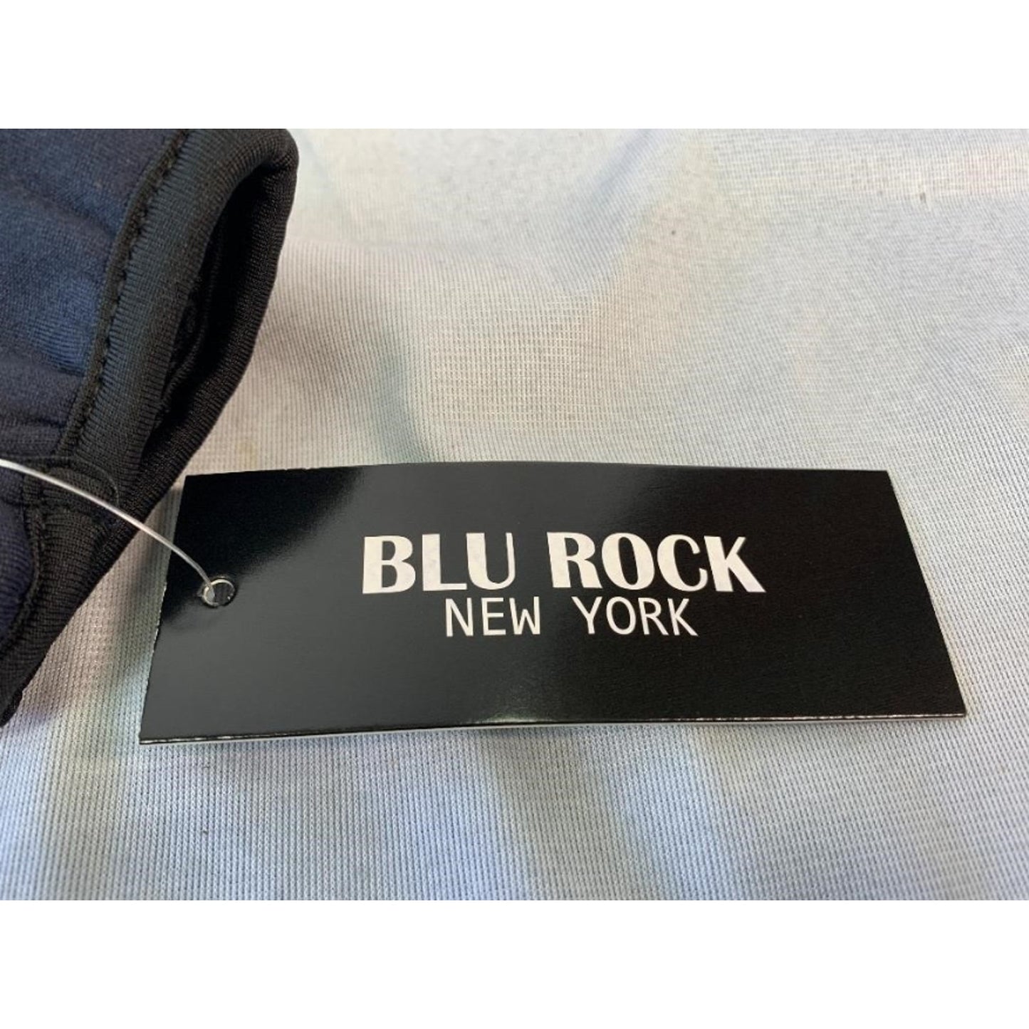 Blu Rock New York Sherpa-Lined Hoodie Jacket Navy - Medium