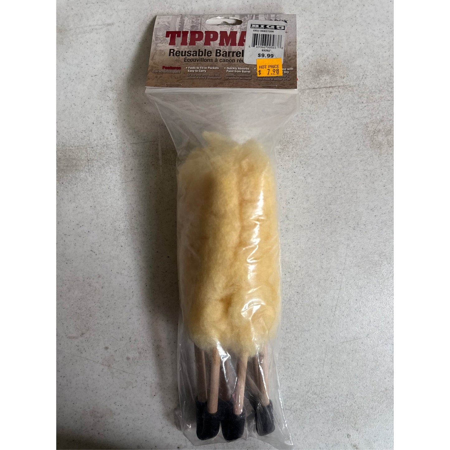 Tippmann Paintball Barrel Cleaning Synthetic Soft Swabs 3 Pack