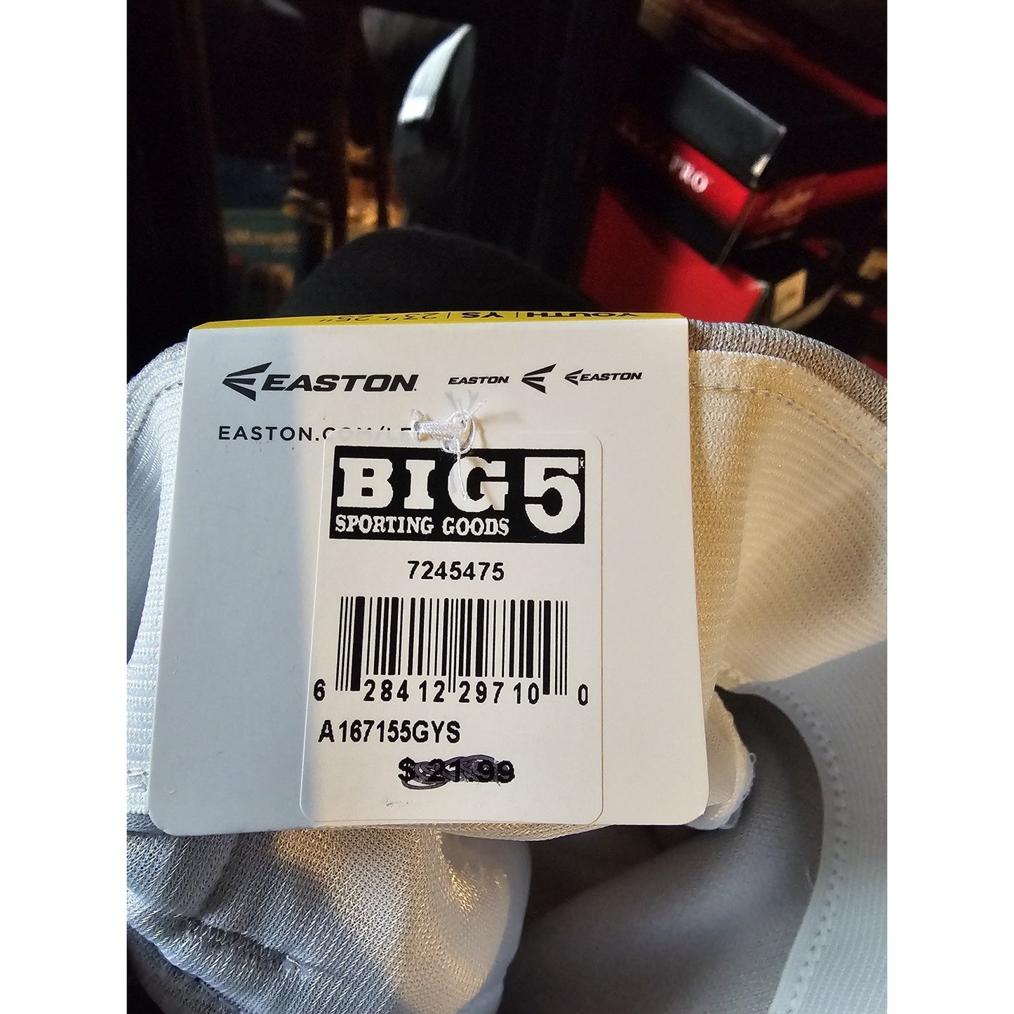 Easton Youth Pro Pull-Up Baseball Pants Size Youth S