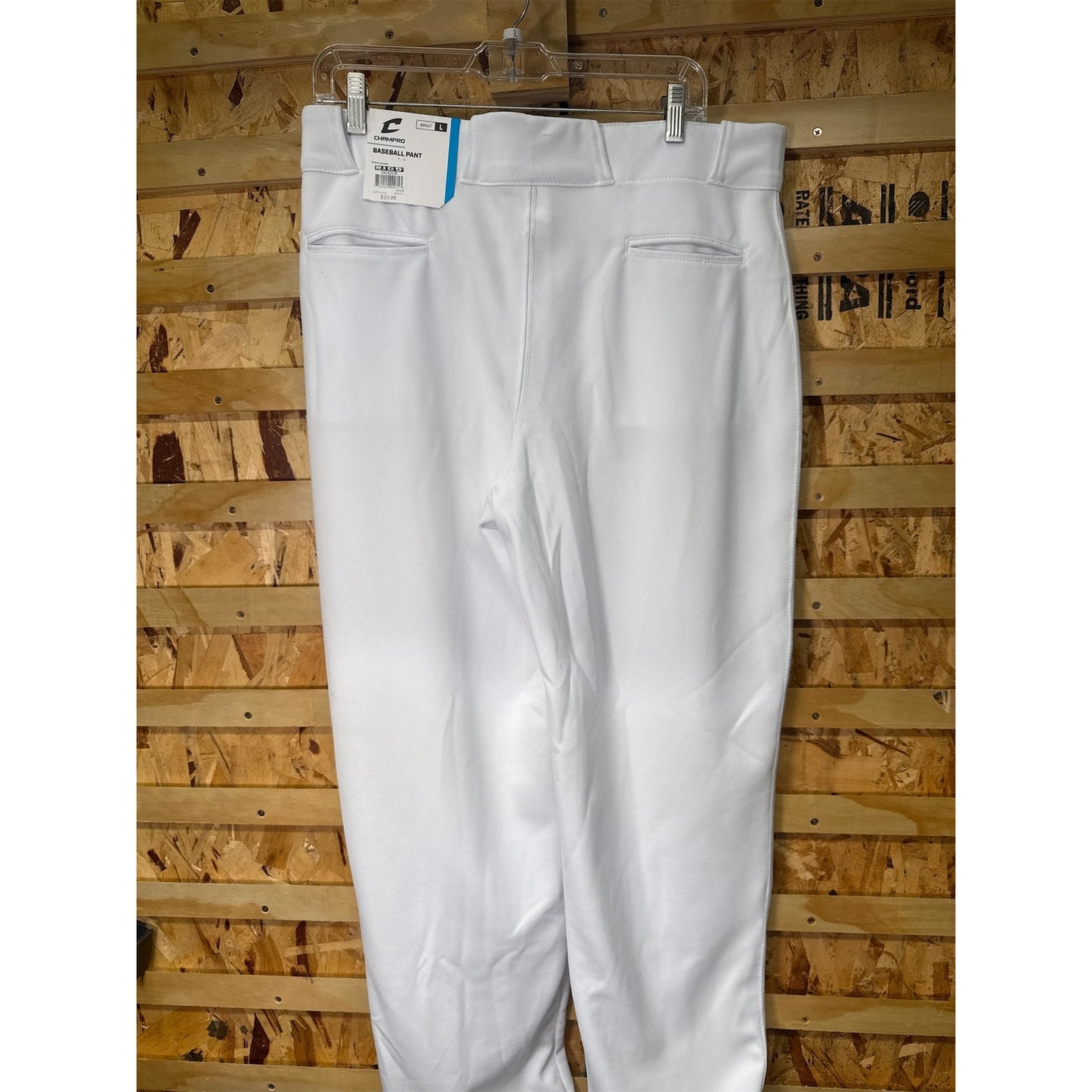 Champro Adult Open-Bottom Relaxed-Fit Baseball Pants Size L