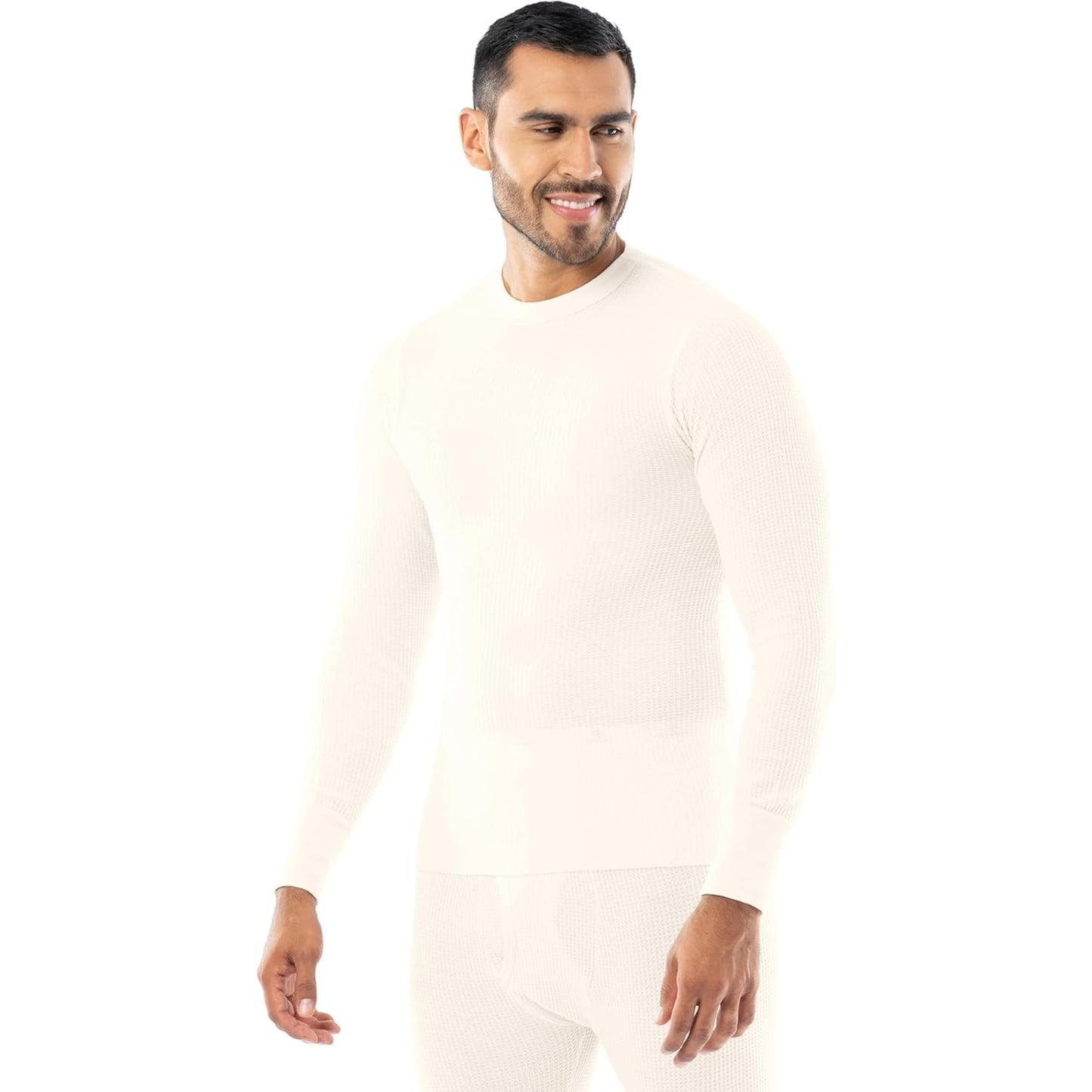 Indera Men's Traditional Waffle Thermal Underwear Long Sleeve Shirt