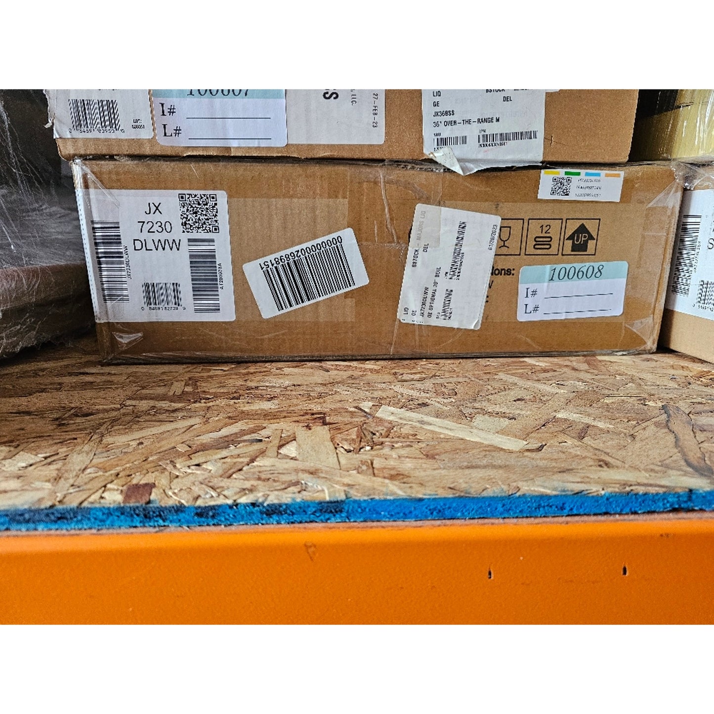 GE JX7230DLWW Universal Trim Kit for 2.2 Microwave - White