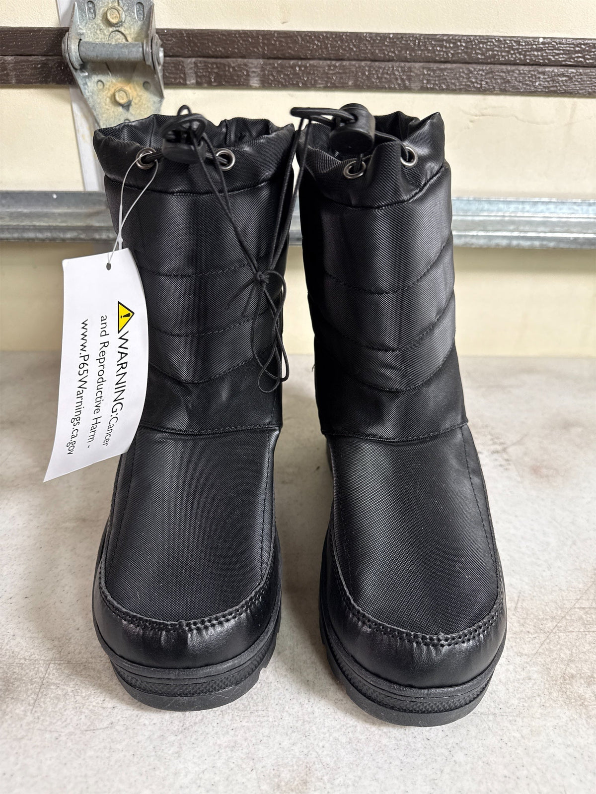 Rugged Exposure Ziggy II Junior Winter Boots - Black, Size 4