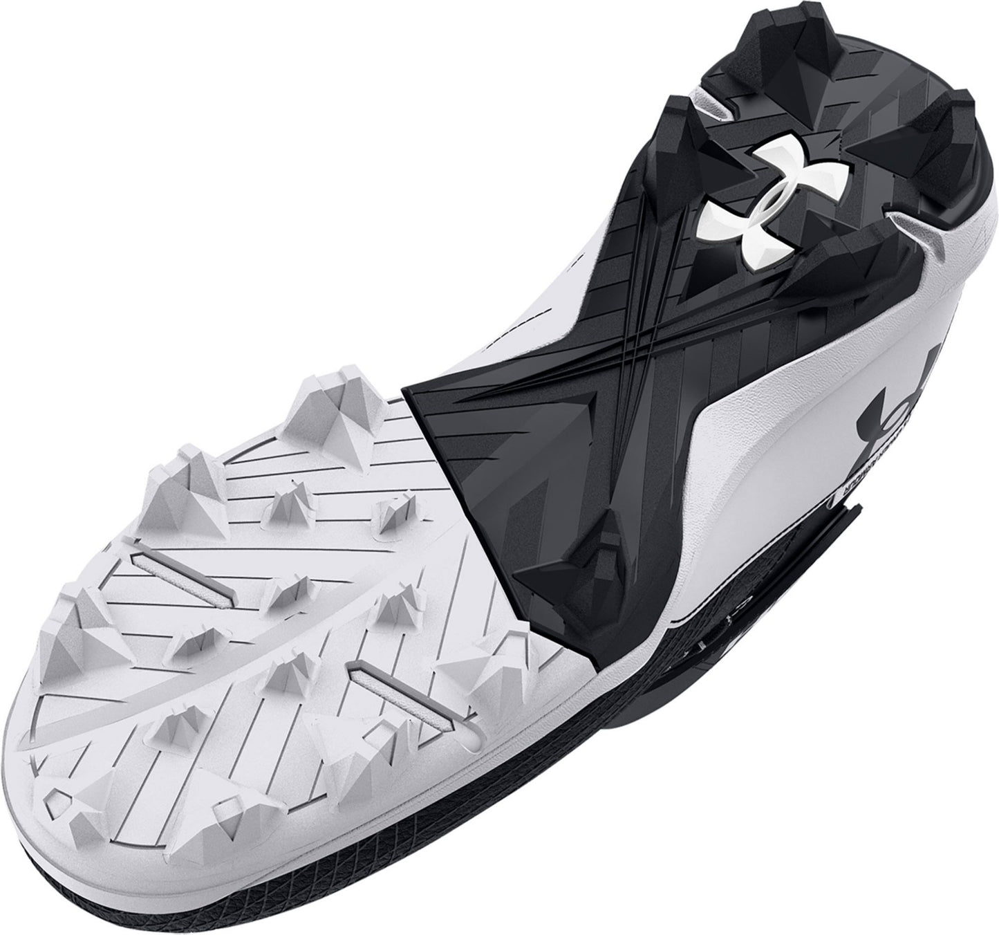 Under Armour Men's Harper 7 RM Baseball Cleats - Black/White, Size 8