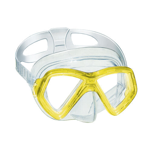 Swimline Extreme Thermotech Diving and Snorkeling Mask, Yellow, Ages 14+