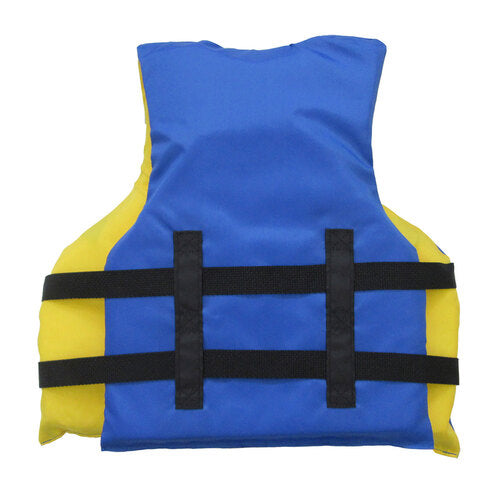 Defiance Youth Universal Life Jacket - Blue/Yellow Kids' Flotation Vest