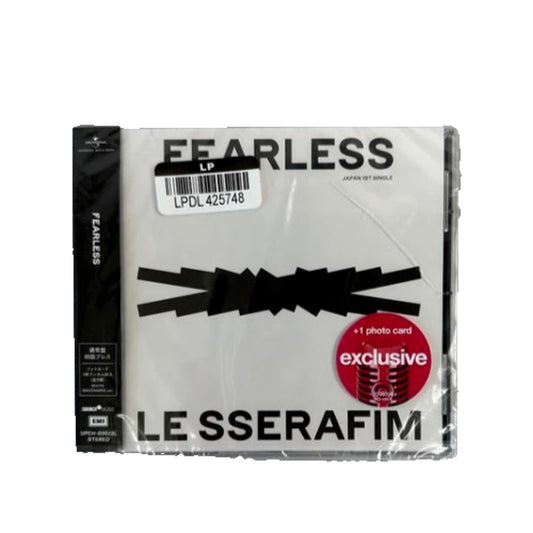LE SSERAFIM - FEARLESS, CD *Cracked Case