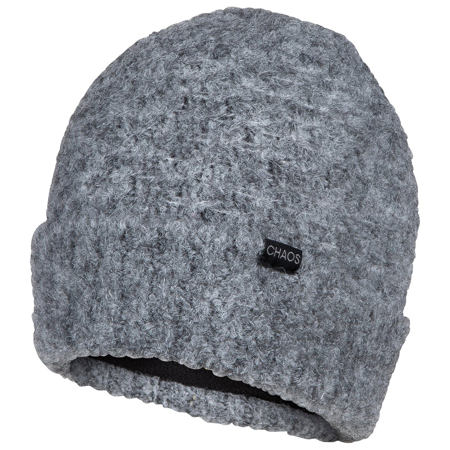 Chaos Women's Habitat No Pom Beanie, Grey - One Size