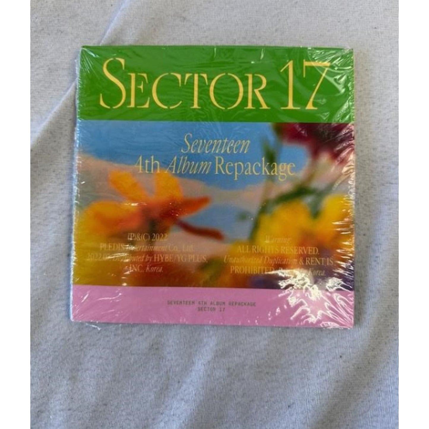 SECTOR 17, Seventeen 4th Album Repackage, Music CD, by Seventeen