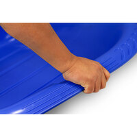 Manitou XL 66-Inch Two-Person Snow Sled with Tow Rope, Blue