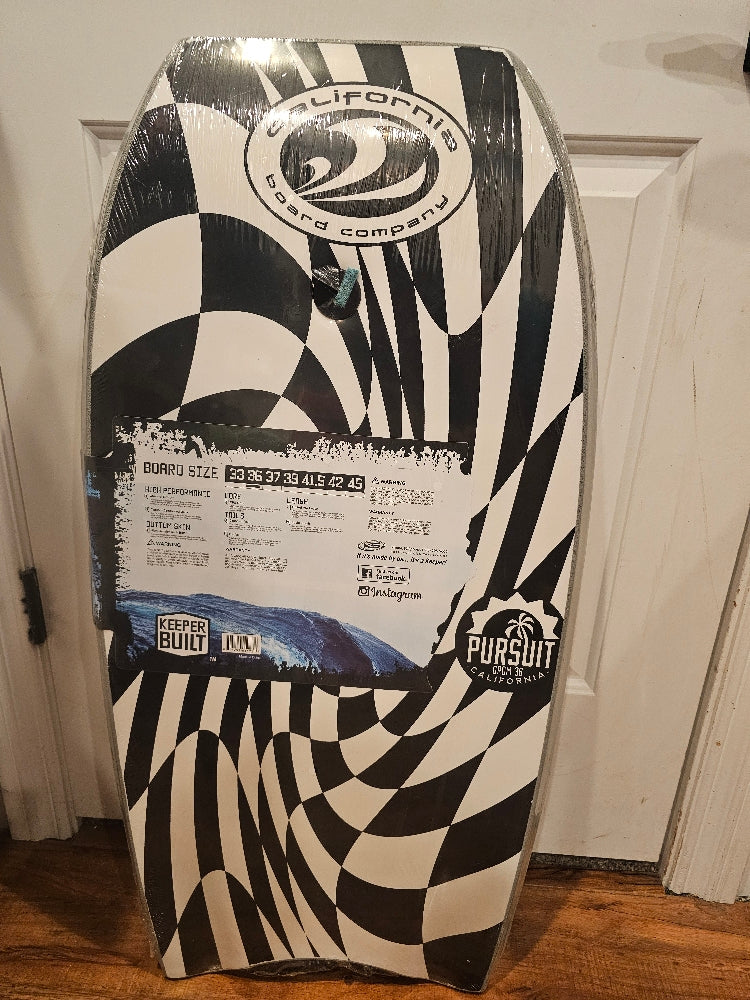 California Board Company Pursuit 36" Bodyboard - Grey