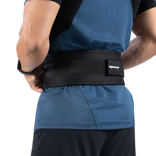 Apex Foam Core Weightlifting Belt, Black, Medium
