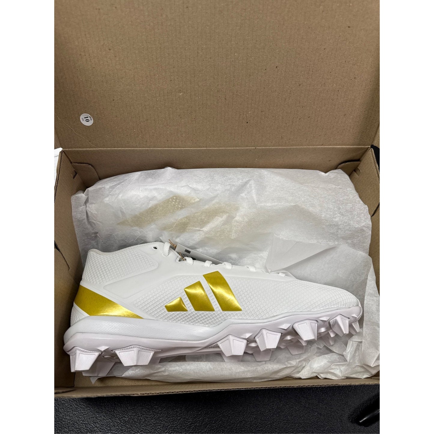 Adidas Mens Adizero Impact.2 Molded Football Cleats Size 10