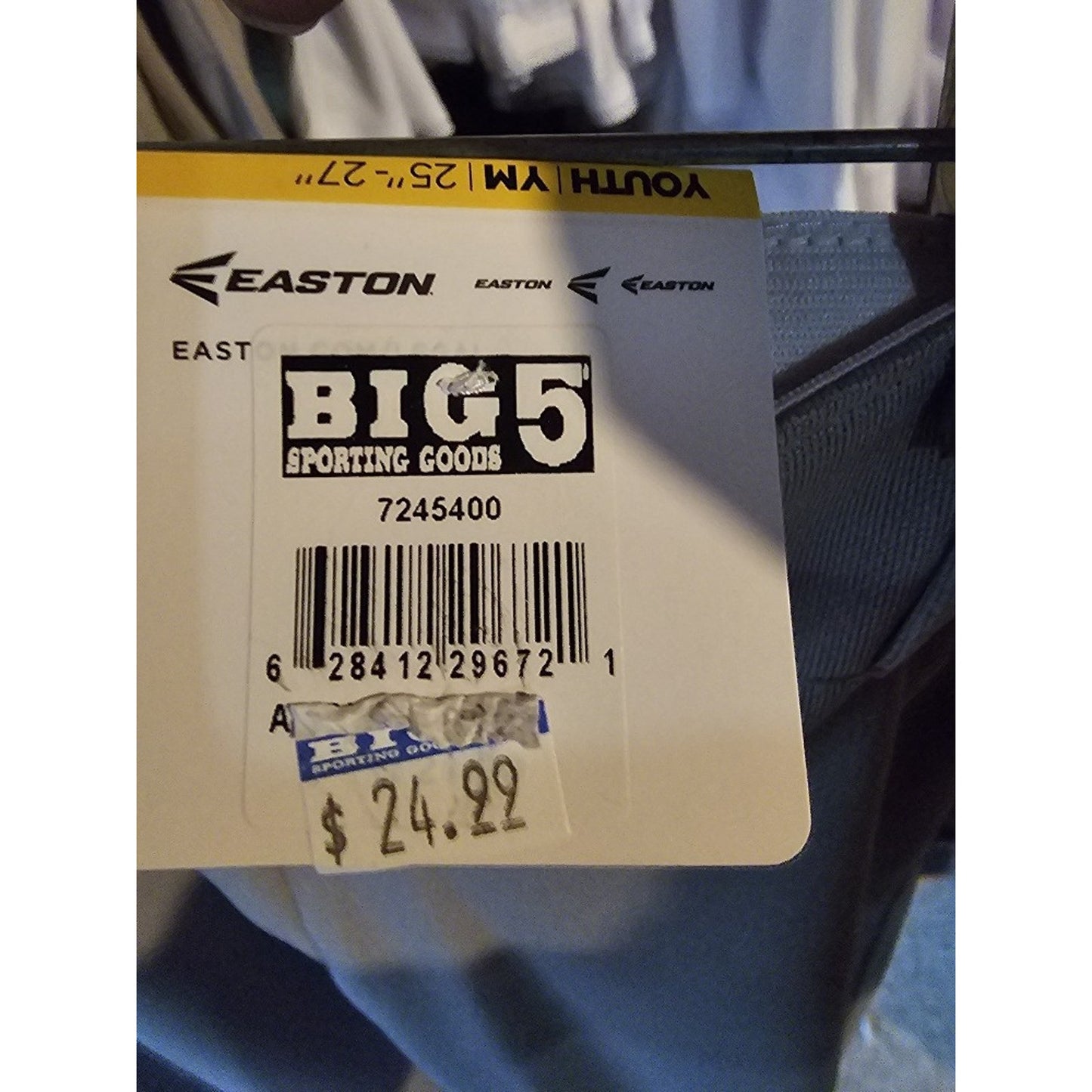 Easton Hit and Run Men's Open Bottom Baseball Pants- M