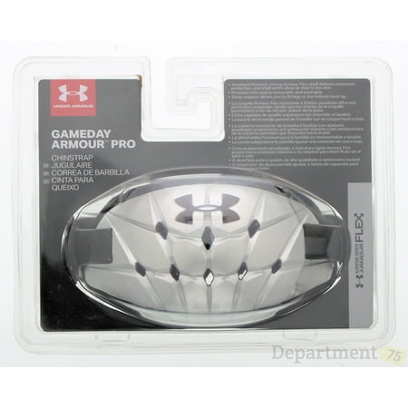 Under Armour Gameday Armour Pro Football Chin Strap - White, One Size