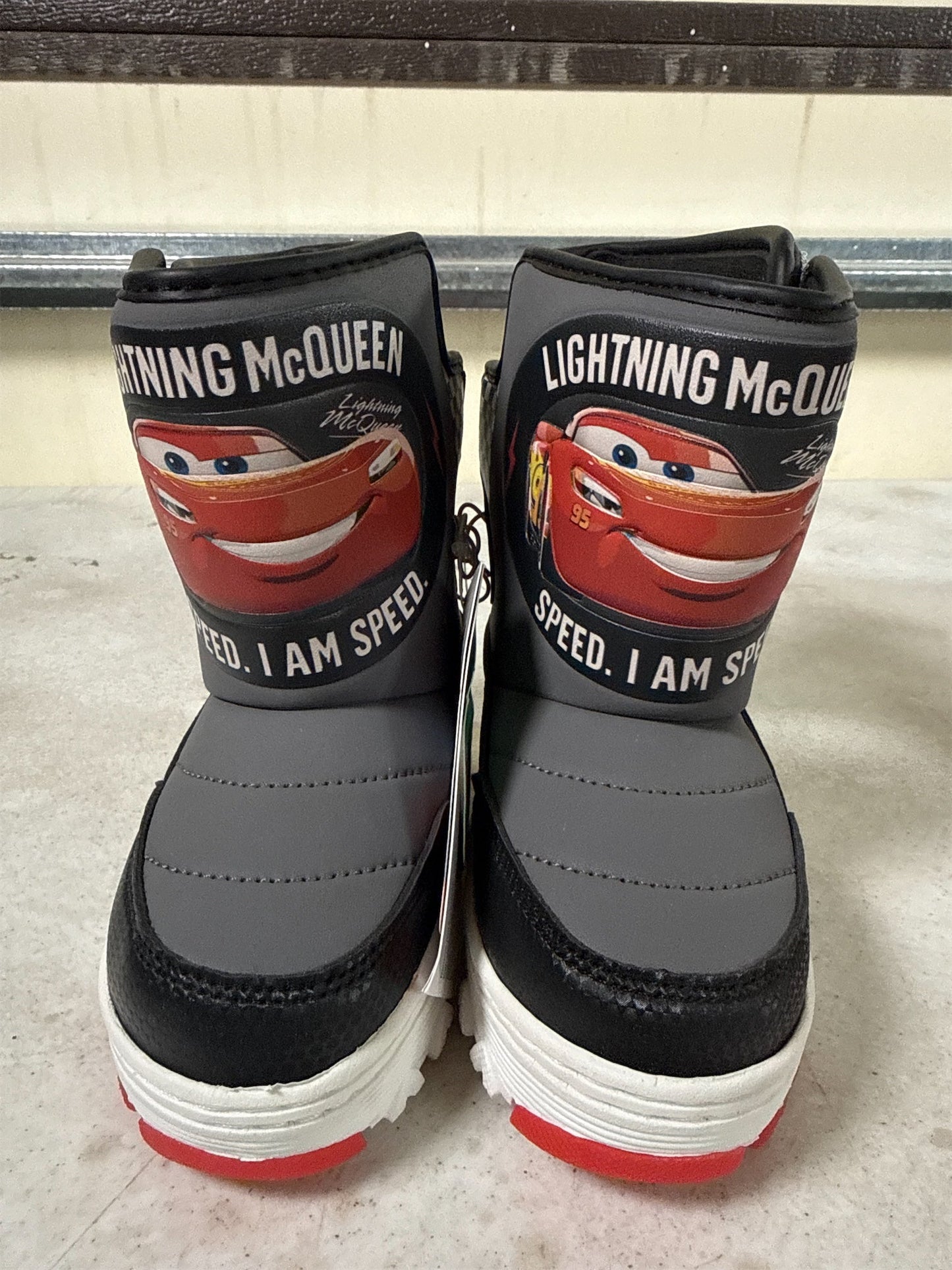 Disney Pixar Cars Lightning McQueen Boys' Snow Boots - Multicolor, Size 8
