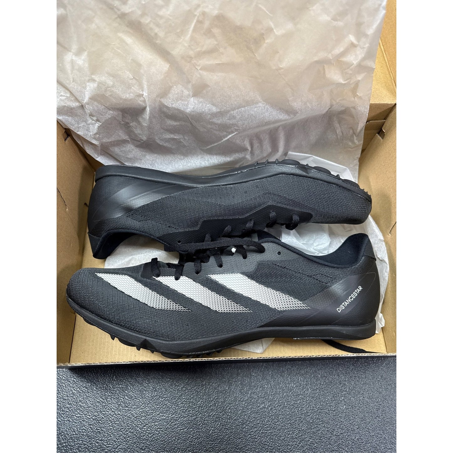 adidas Distancestar Track and Field Cleats 11 Mens/12 Womens