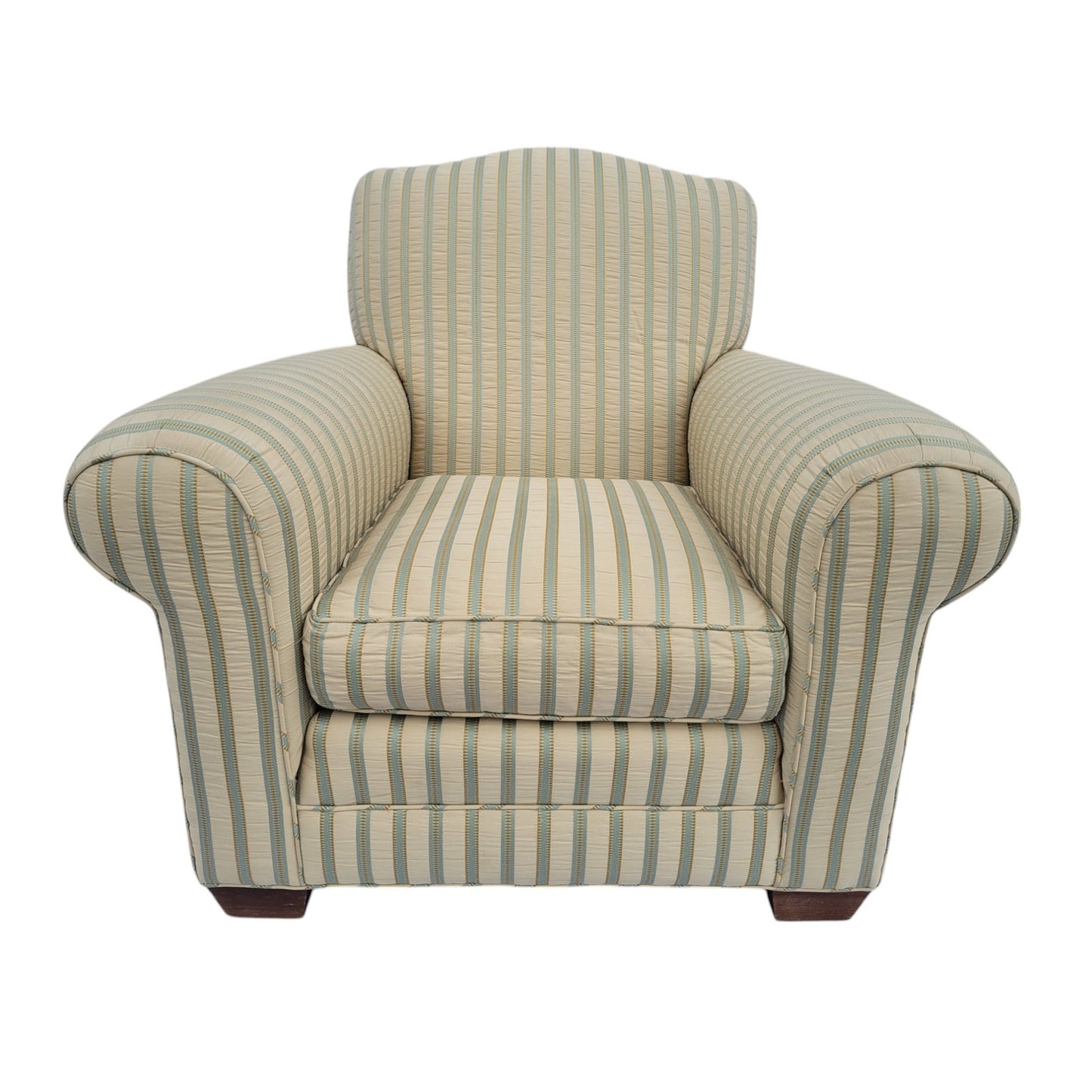 Pillow Talk Furniture Striped Armchair