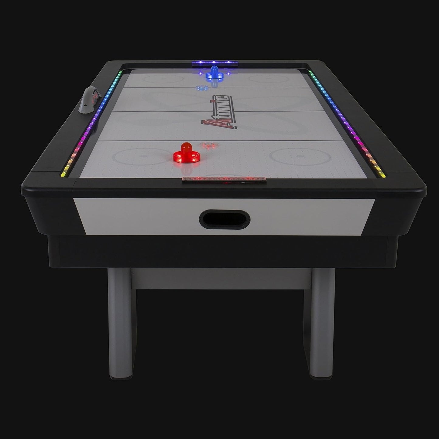 Atomic Top Shelf LED Illuminated 7.5’ Air Hockey Table G04865MDP