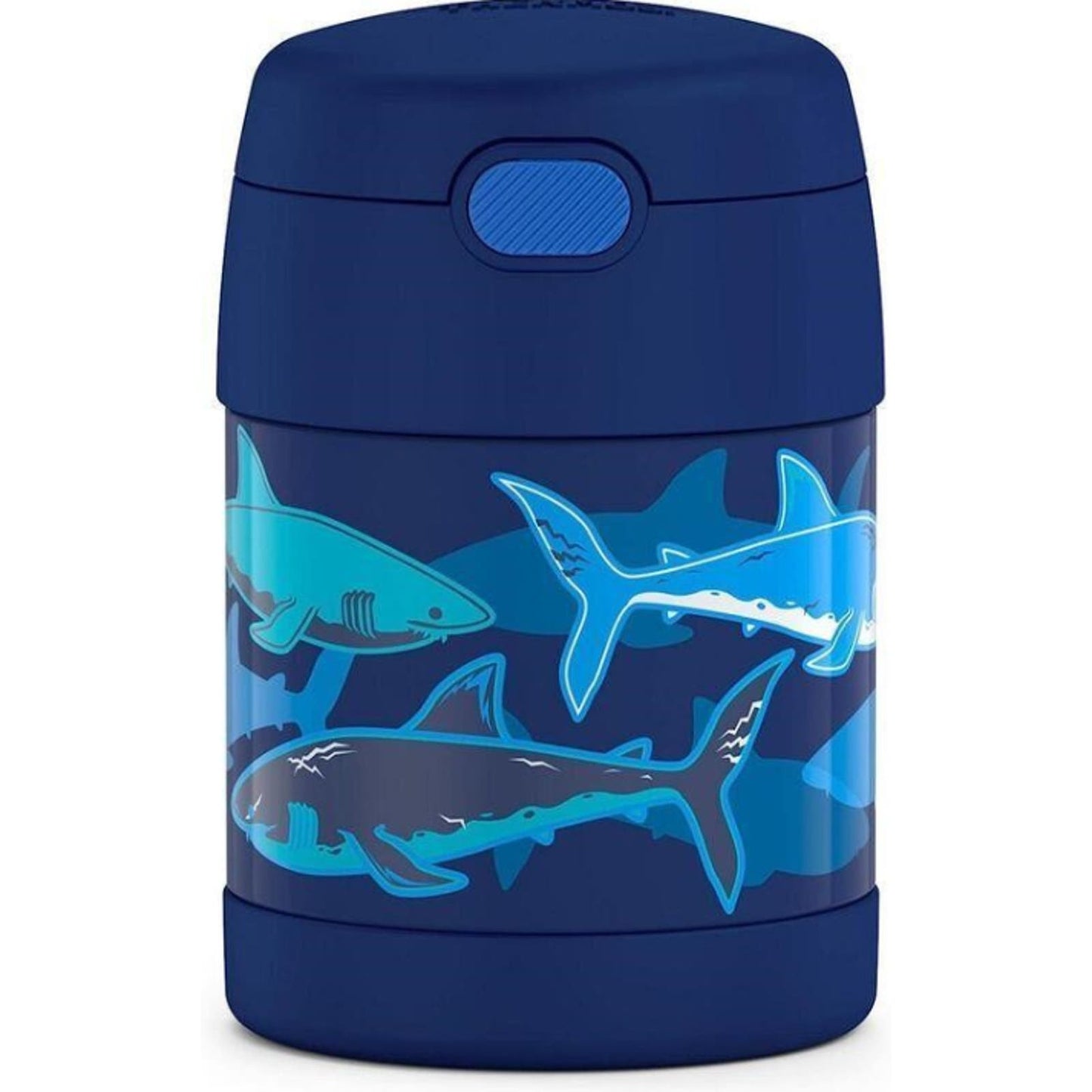 Thermos Funtainer 10 Oz. Vacuum Insulated Kids Food Jar With Spoon - Shark