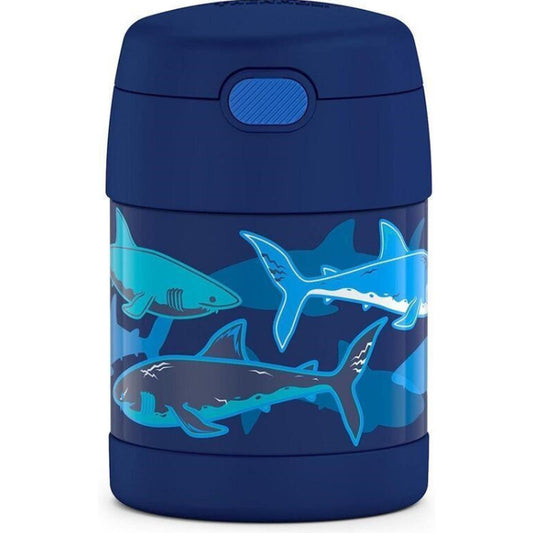 Thermos Funtainer 10 Oz. Vacuum Insulated Kids Food Jar With Spoon - Shark