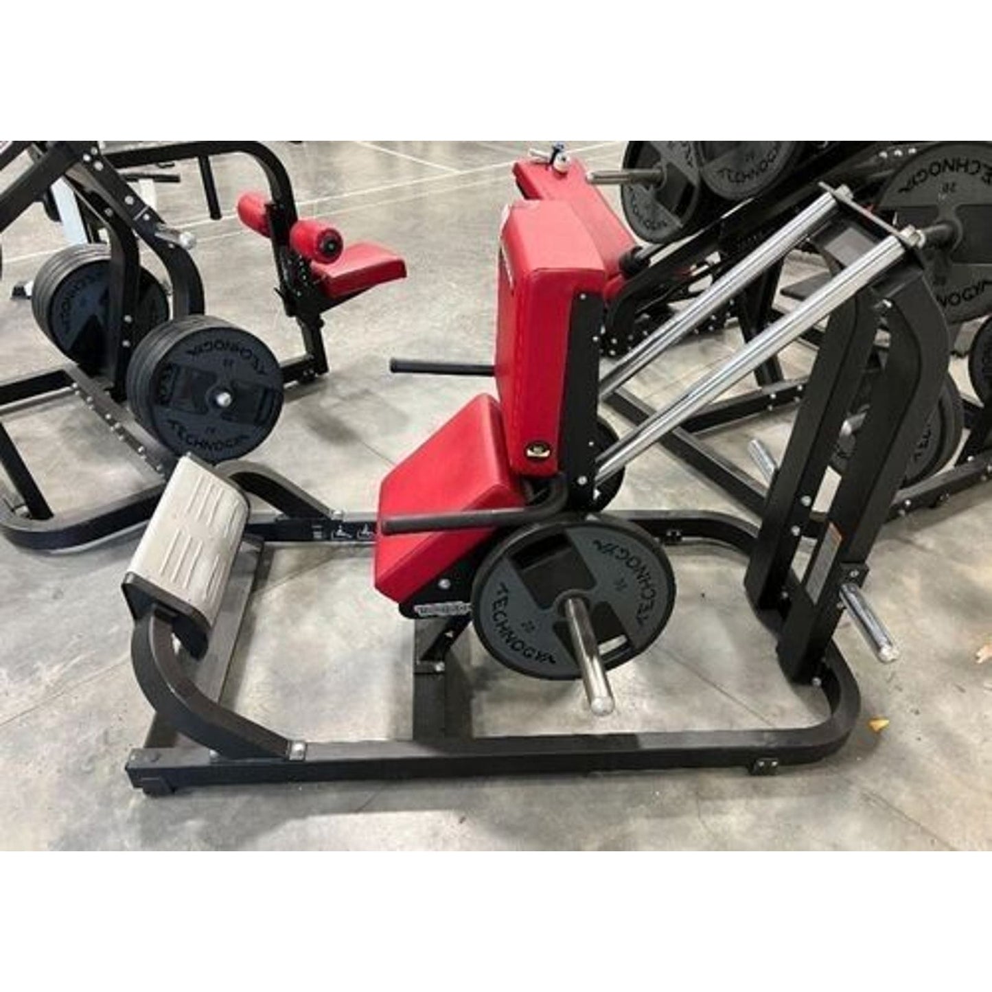 Technogym Pure Strength Plate Loaded Calf Press Exercise Machine