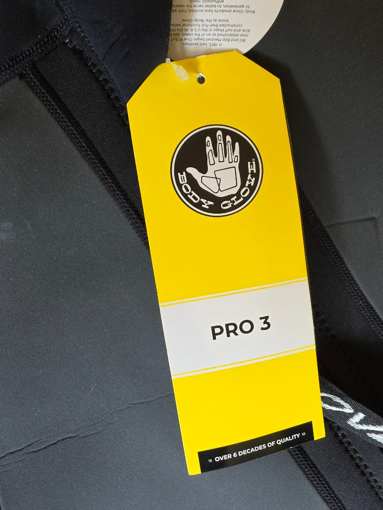 Body Glove Men's Pro 3 2mm Neoprene Spring Wetsuit - Black, Size L