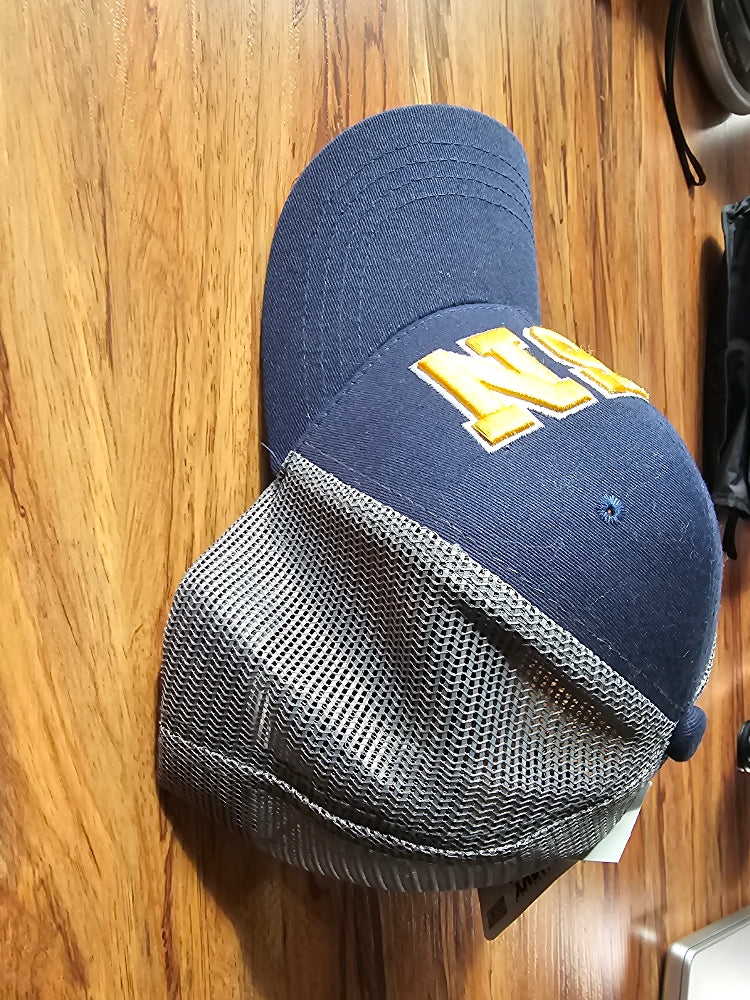 U.S. Navy Official Licensed Trucker Hat - USN Embroidered Mesh Cap