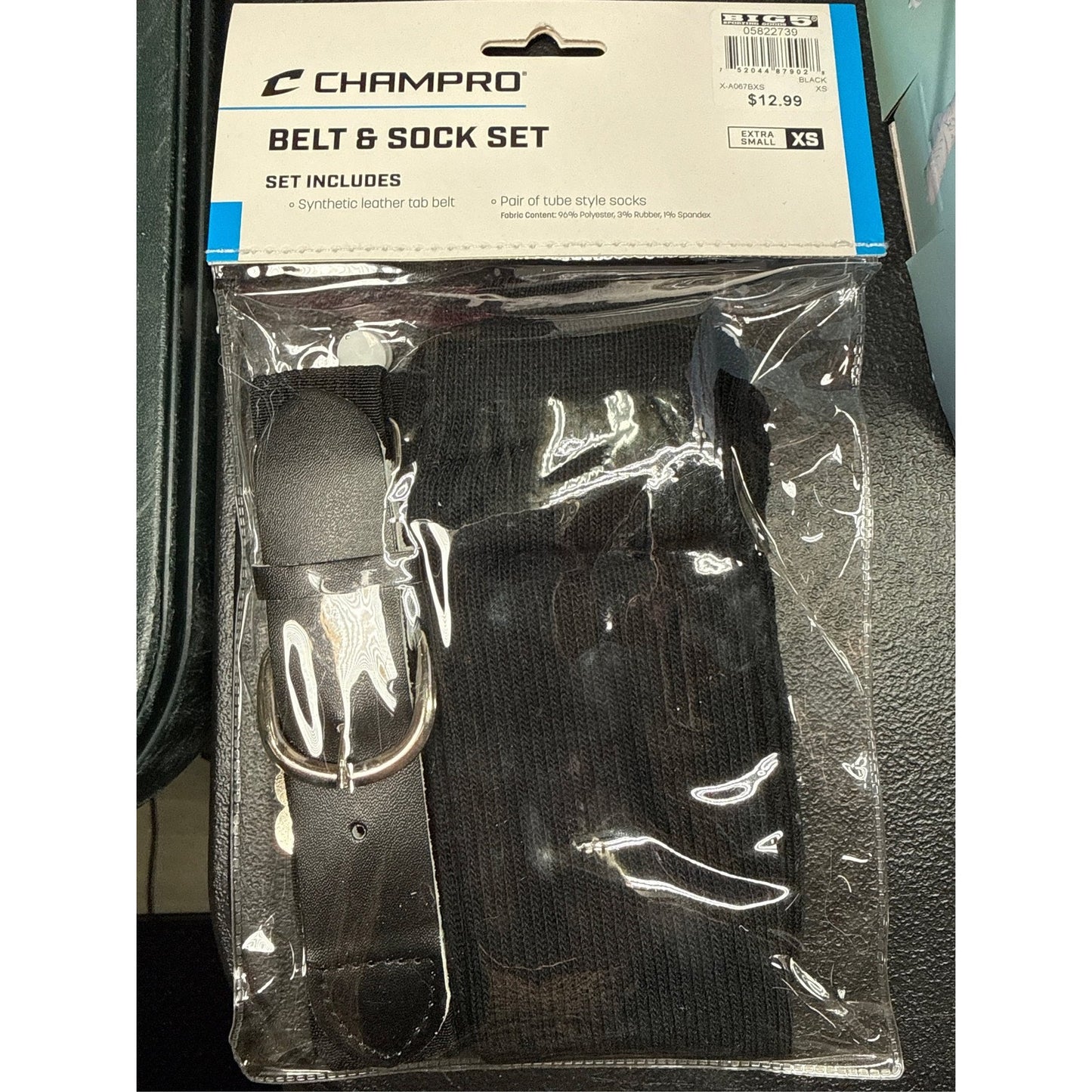 Champro Baseball Belt And Socks Set (2 Pair Of Socks Plus Belt) XS