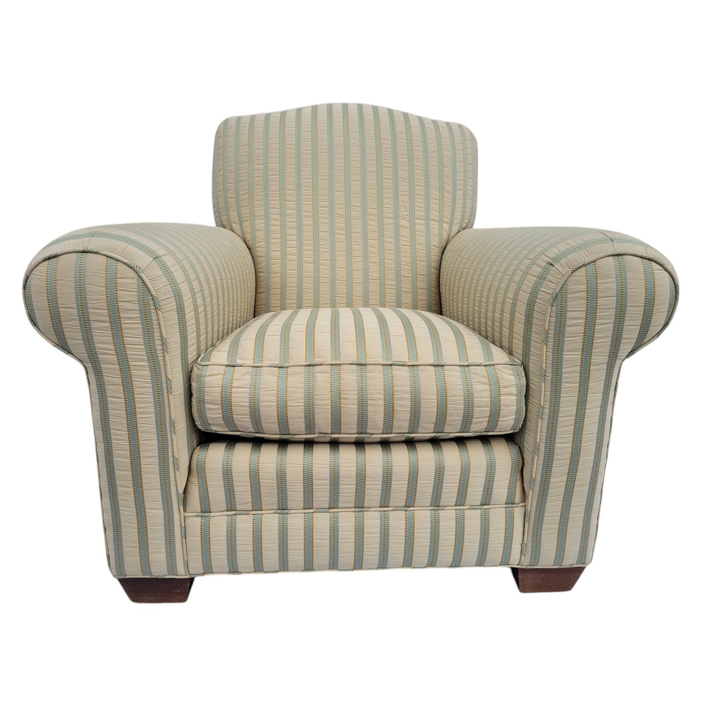 Pillow Talk Furniture Striped Armchair