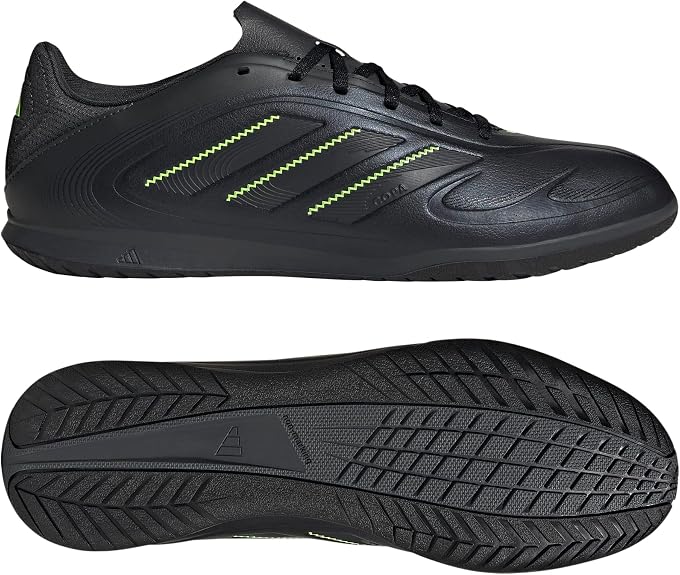 Adidas Copa Pure III Club Indoor Youth Soccer Shoes - Black/Multi, Size 6