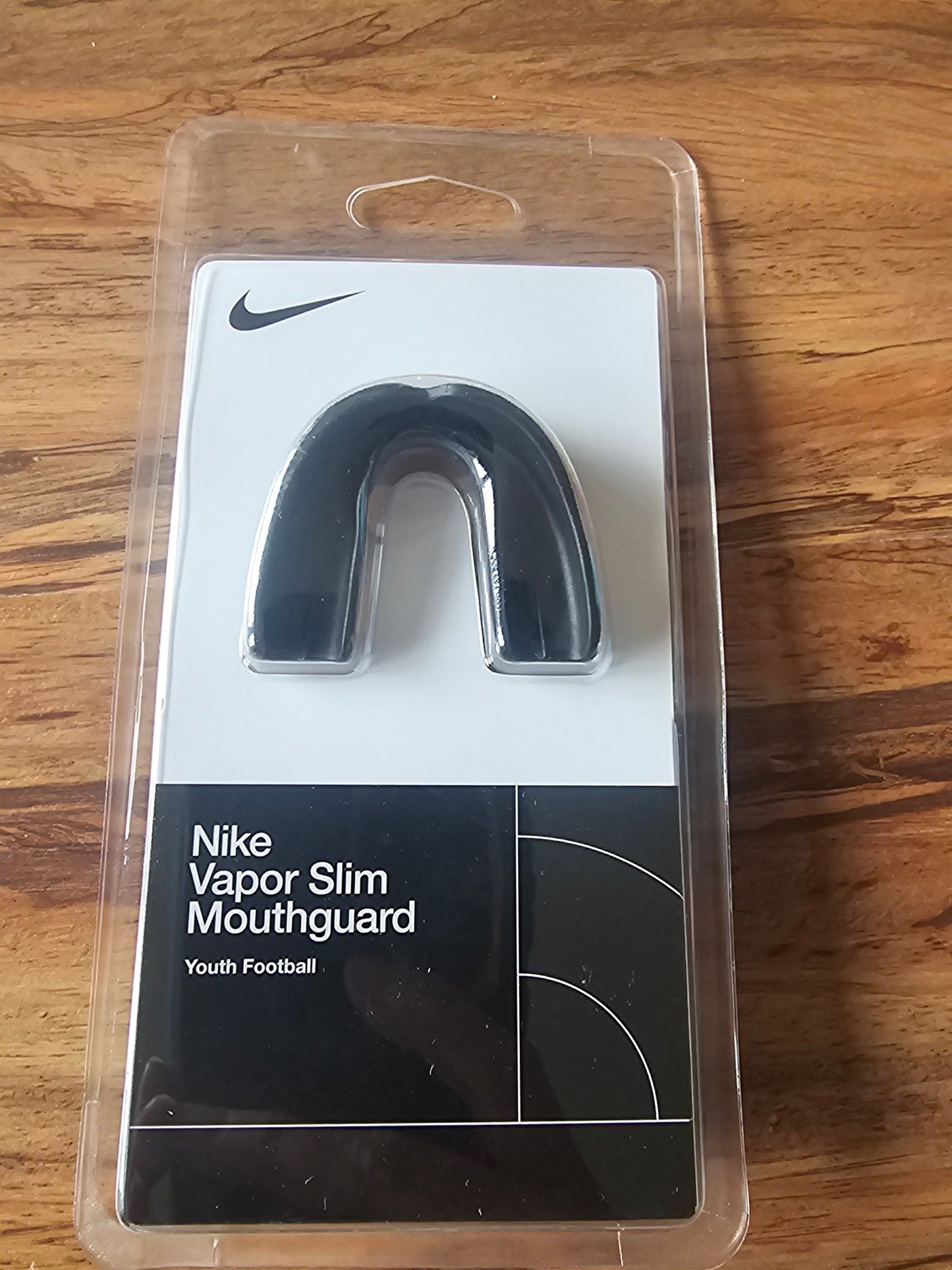 Nike Vapor Slim Youth Football Mouthguard - Black/White