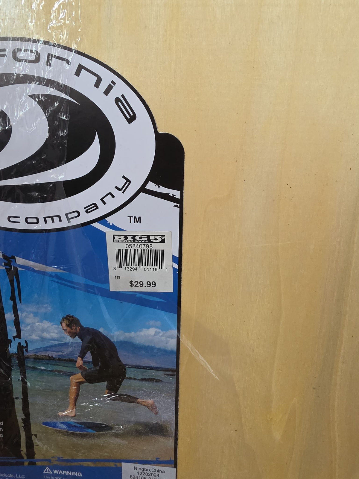 California Board Company Foot Grabber Skimboard - Blue/Black