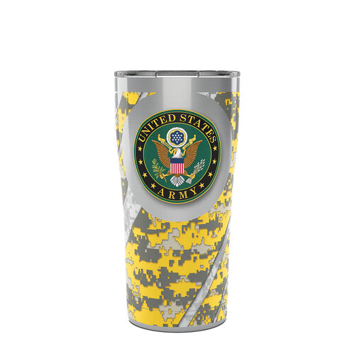 Tervis 20 oz Stainless Steel US Army Tumbler with Slider Lid