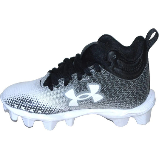 Under Armour Kids' Spotlight Franchise 3 Mid RM Football Cleats, 11K