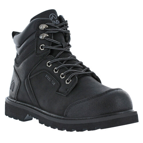 Nevados Breakgate Men's Steel Toe Work Boots - Black, Size 8