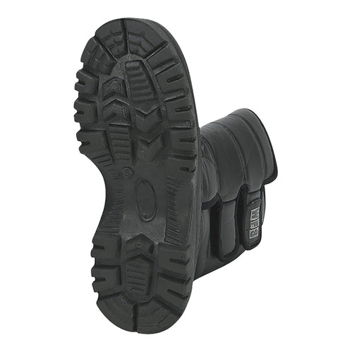 World Famous Sports Men's Snowjogger Winter Boots - Black, Size 13
