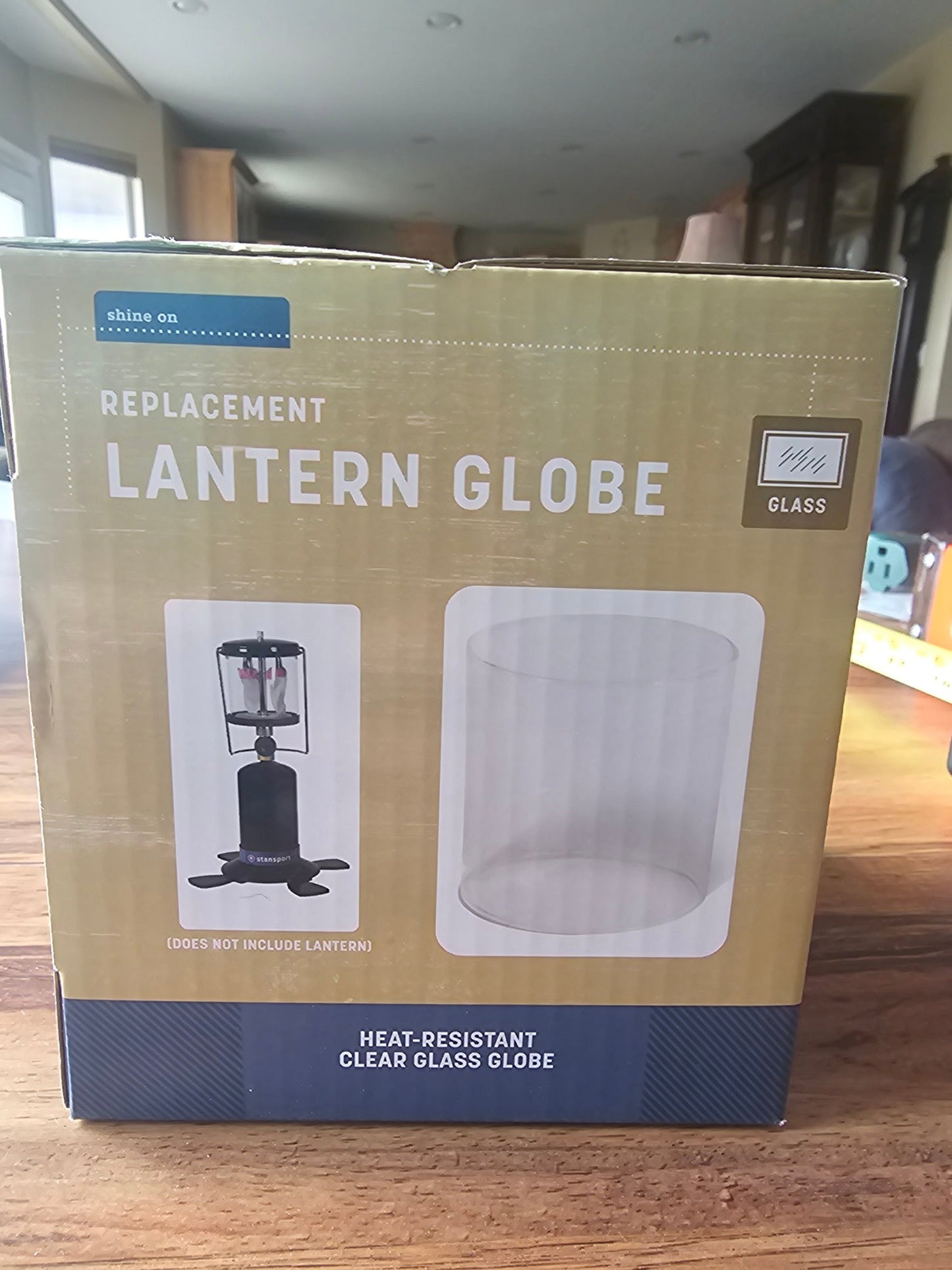 Stansport Clear Glass Replacement Lantern Globe - One Size