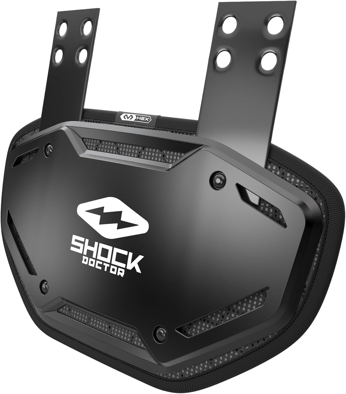 Shock Doctor Showtime Adult Football Back Plate - Black
